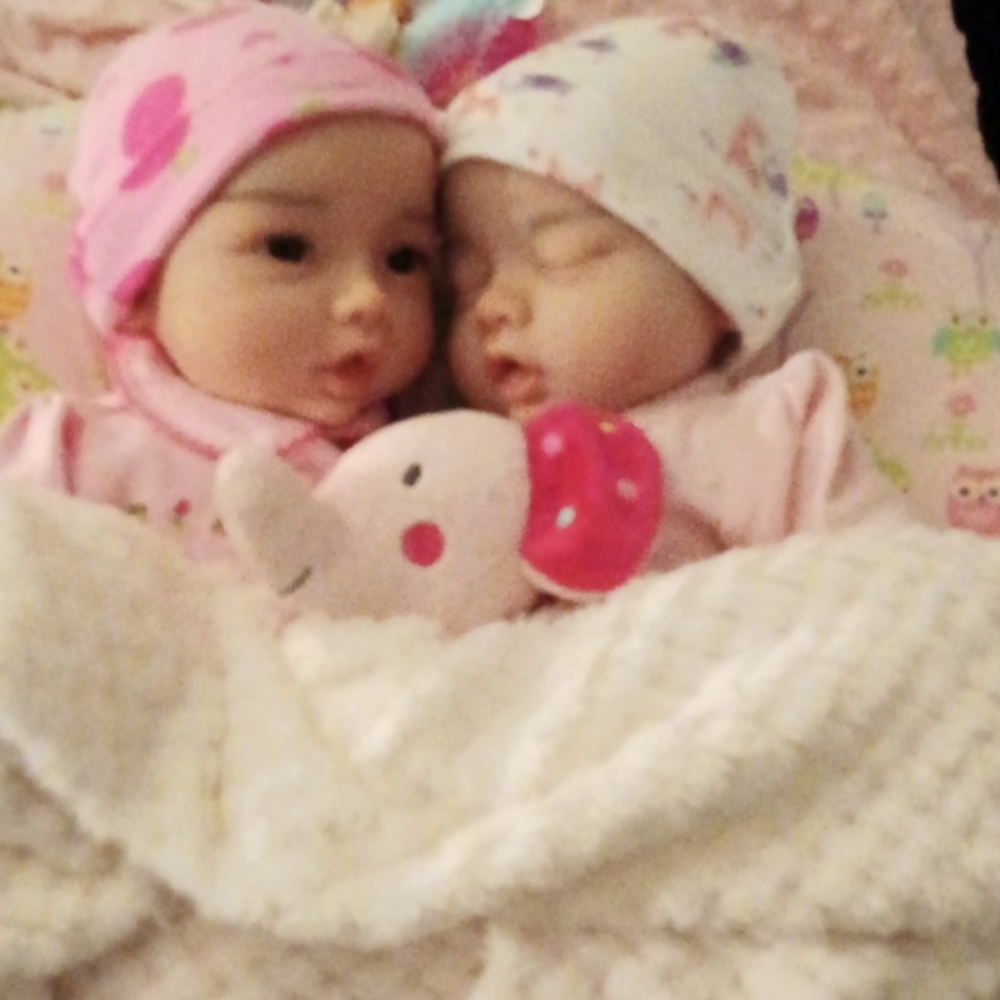 Silicone sleeping doll